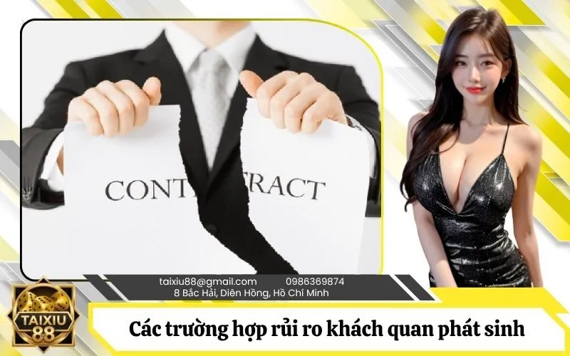 Các trường hợp rủi ro khách quan phát sinh từ phía thiết bị người chơi