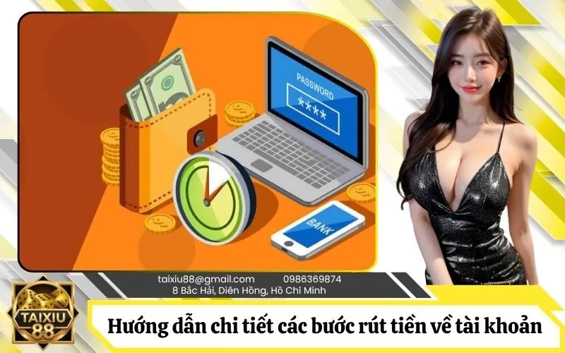Hướng dẫn chi tiết các bước rút tiền về tài khoản cá nhân siêu tốc