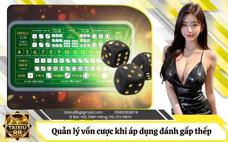 Nghệ thuật đi tiền và quản lý vốn cược khi áp dụng đánh gấp thếp
