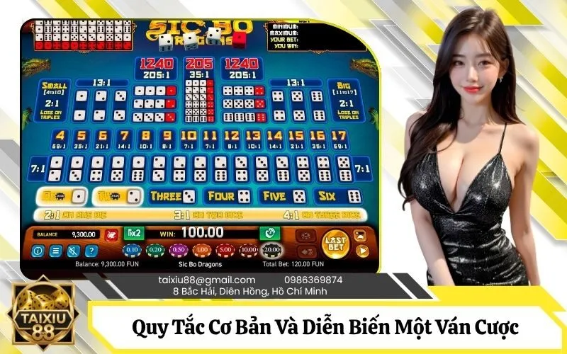 Quy Tắc Cơ Bản Và Diễn Biến Một Ván Cược Tài Xỉu Trực Tiếp