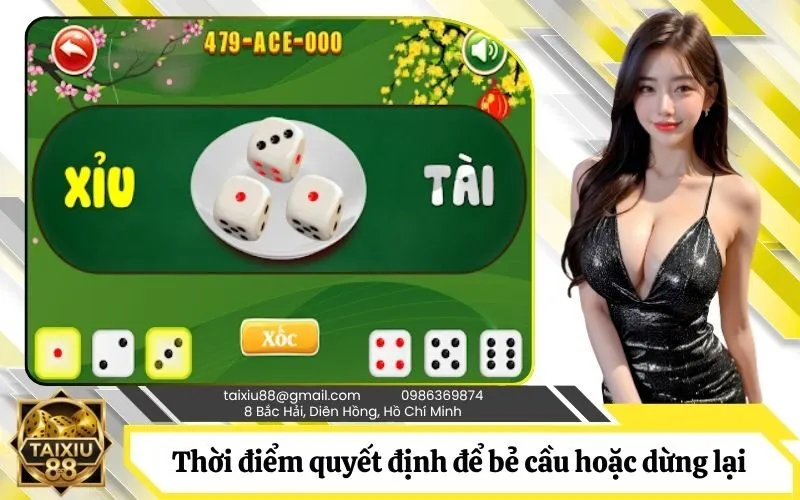 Thời điểm quyết định để bẻ cầu hoặc dừng lại chốt lời an toàn