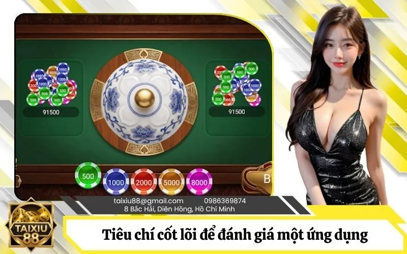 Tiêu chí cốt lõi để đánh giá một ứng dụng xí ngầu di động chất lượng